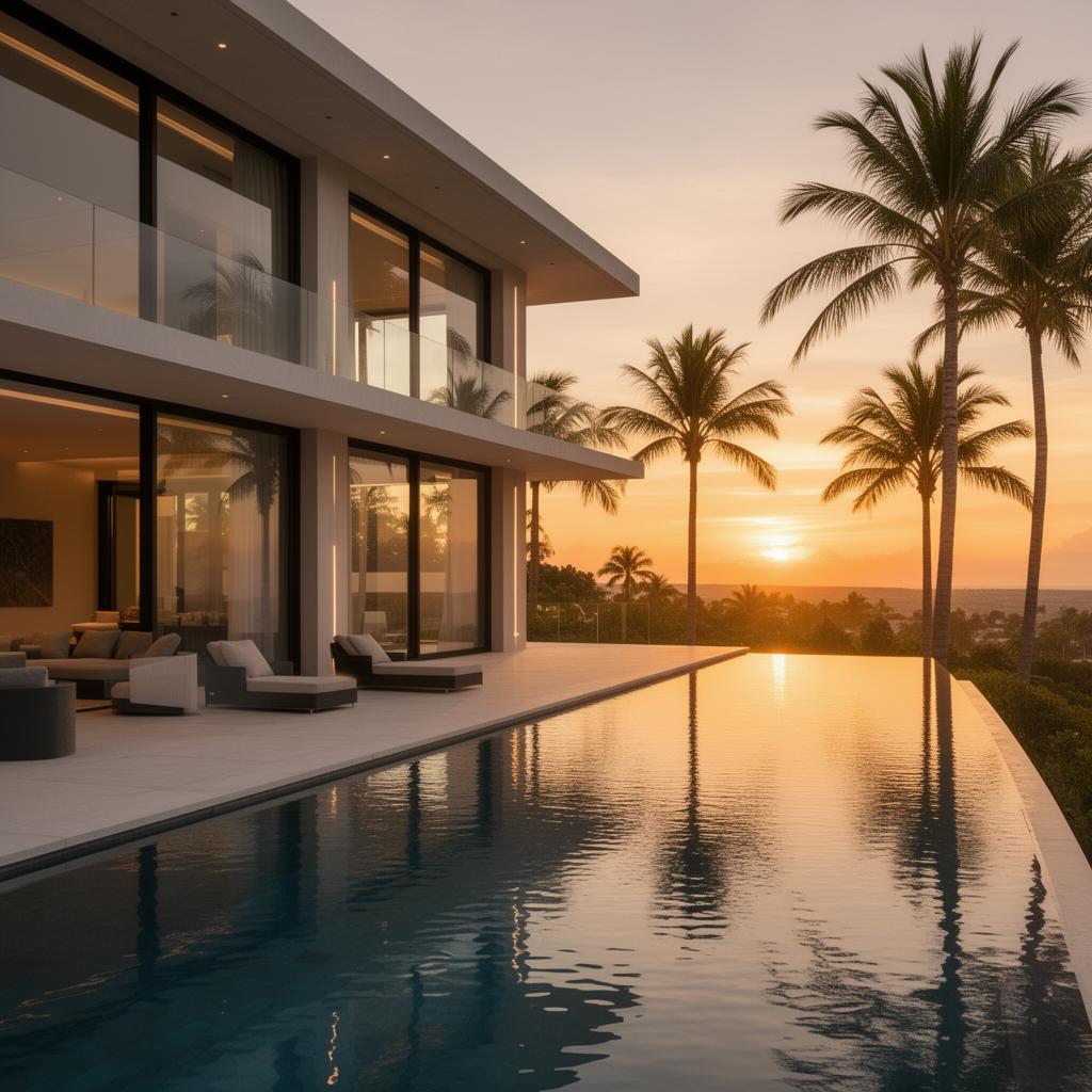 Résidence Palmera Bay — publicité Immobilier générée par IA