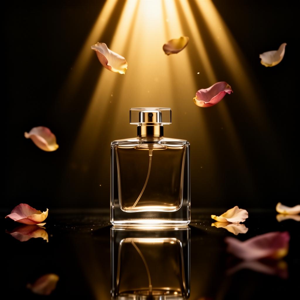 Signature Noire — publicité Parfum générée par IA