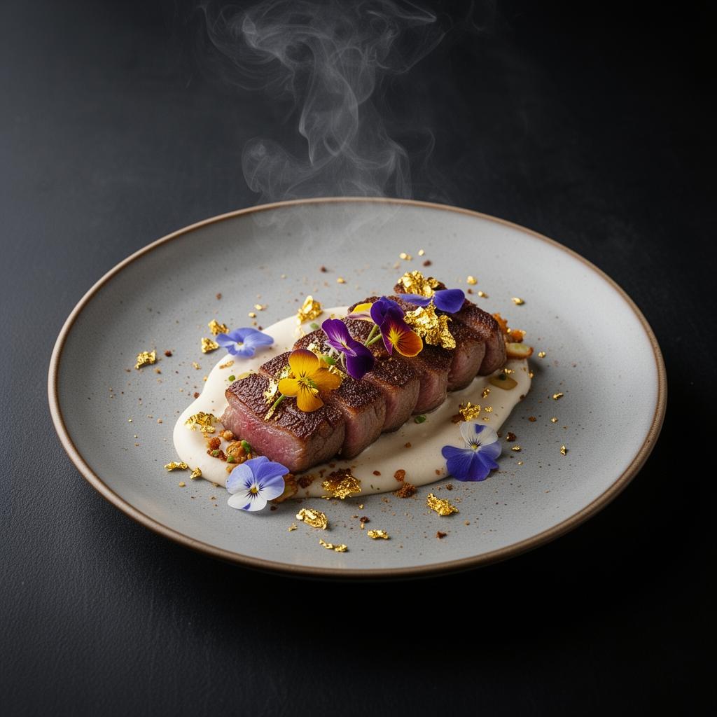 Signature Tasting Menu — publicité Restaurant générée par IA